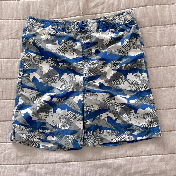 Cabela's Swim Pro Bass Shop Shark Swim Trunks With Mesh Liner Poshmark